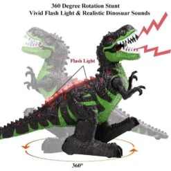 2.4G RC Dinosaur 360° Rotation Spray T-Rex With LED Light Up Realistic Dinosaur Toys -Sun Baby Sales Store Main 03 02fe27d7 f13d 43ae 9682 f187a6130de8