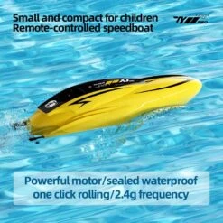 Kids Remote Control Boat 2.4G RC Rolling Stunt Boat Two Speeds Adjustable Speedboat -Sun Baby Sales Store Main 03 b1d21b3a 2e17 4f08 a3fe f4a3741456dd