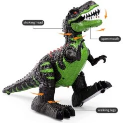 2.4G RC Dinosaur 360° Rotation Spray T-Rex With LED Light Up Realistic Dinosaur Toys -Sun Baby Sales Store Main 05 c760edd6 9130 43da 9591 dd1533ea3b2c