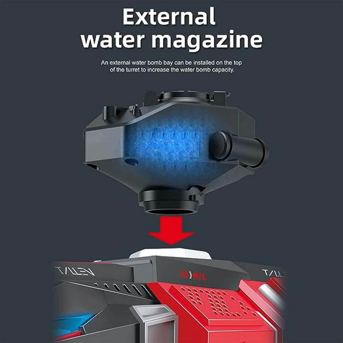 Mars Detecting RC Car 1/12 RC Rock Crawlers 6WD Remote Control Truck W/ Hidden Lift Water Bomb Shooting 7 Mars Detecting RC Car 1/12 RC Rock Crawlers 6WD Remote Control Truck W/ Hidden Lift Water Bomb Shooting - Image 7
