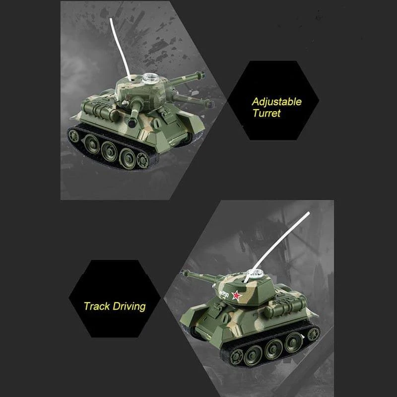 Super Mini Tiger RC Tank Radio Controlled Electronic Simulation Rechargeable Chariot 7 Super Mini Tiger RC Tank Radio Controlled Electronic Simulation Rechargeable Chariot - Image 7