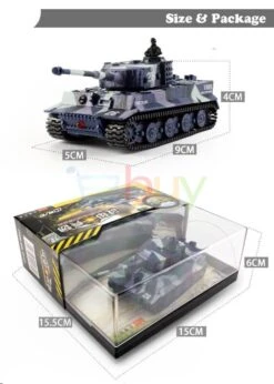 1:72 Remote Control Battle Tank Panzer Tank German Tiger Armored Vehicle With High Simulation 21 1:72 Remote Control Battle Tank Panzer Tank German Tiger Armored Vehicle With High Simulation -Sun Baby Sales Store MiniTigerBattleRCTank 13