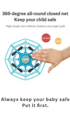 Mini UFO Drone Remote Control Aircraft Quadcopter With Infraed Hand Control RC Helicopter -Sun Baby Sales Store MiniUFODrone 1