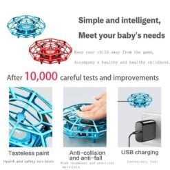 Mini UFO Drone Remote Control Aircraft Quadcopter With Infraed Hand Control RC Helicopter -Sun Baby Sales Store MiniUFODrone 8