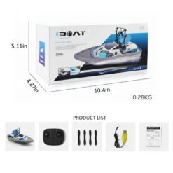 RC Mini Drone Boat Car Triphibian Vehicle Helicopter Drone Quadrocopter Remote Control Toy -Sun Baby Sales Store MiniUltralightAircraftDroneHelicopter 1