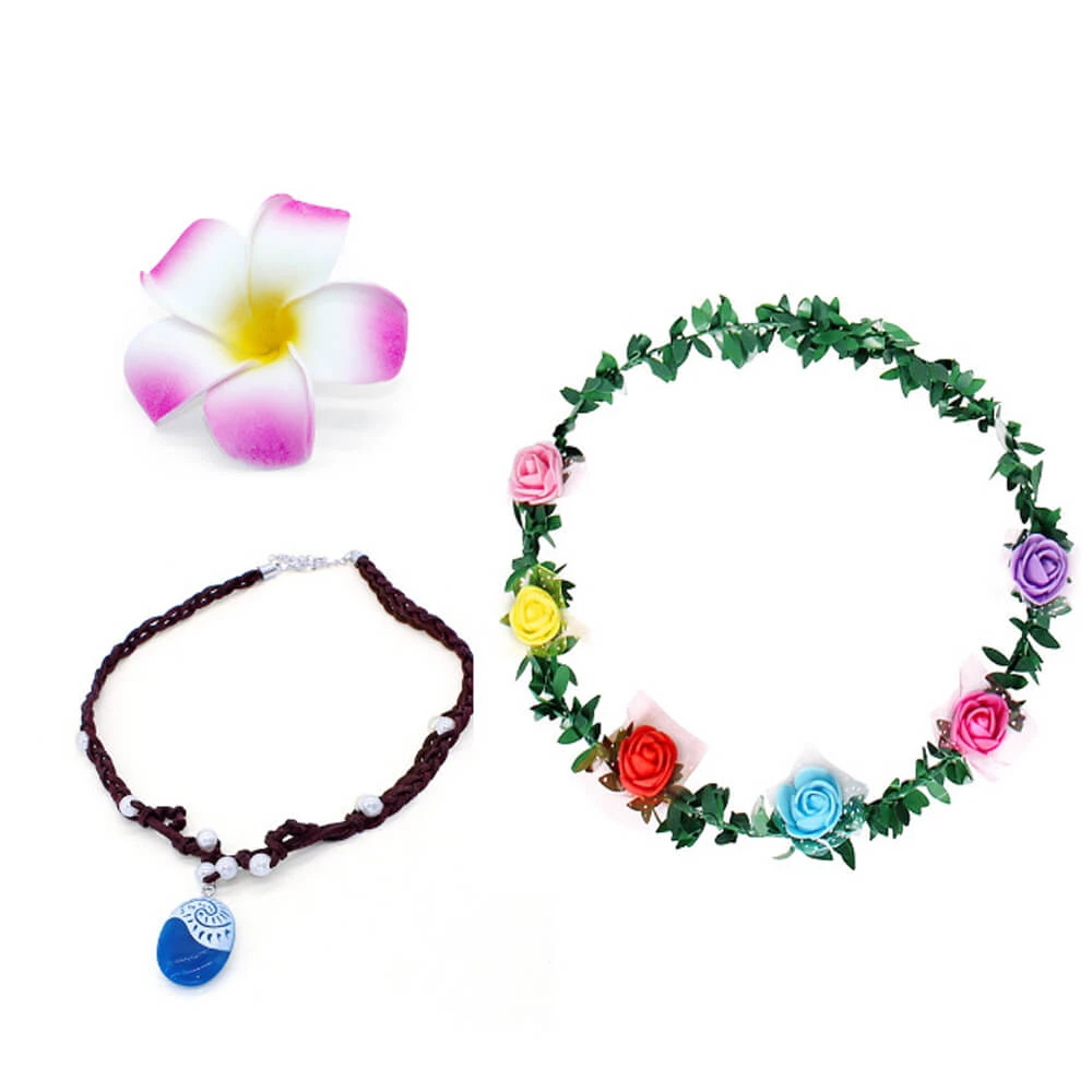 Kids Princess Moana Costume Beach Vacation Swimwear Ocean Adventure Bathing Suit 9 Kids Princess Moana Costume Beach Vacation Swimwear Ocean Adventure Bathing Suit - Image 9