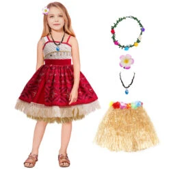 Little Girls Moana Costume Toddler Kids Ocean Pricess Moana Cosplay Dress -Sun Baby Sales Store Moana costume moana 2 cosplay dress