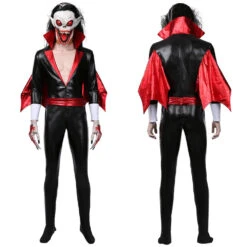 Adult Morbius Costume The Living Vampire Michael Outfit Morbius Cosplay Jumpsuit For Halloween Carnival