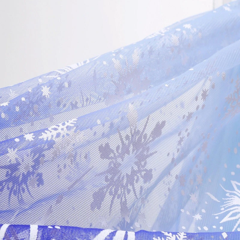 Elsa Costume Princess Dress Girls Light Up Dress Snowflake Trailing Party Dress Birthday Dres 12 Elsa Costume Princess Dress Girls Light Up Dress Snowflake Trailing Party Dress Birthday Dres - Image 12