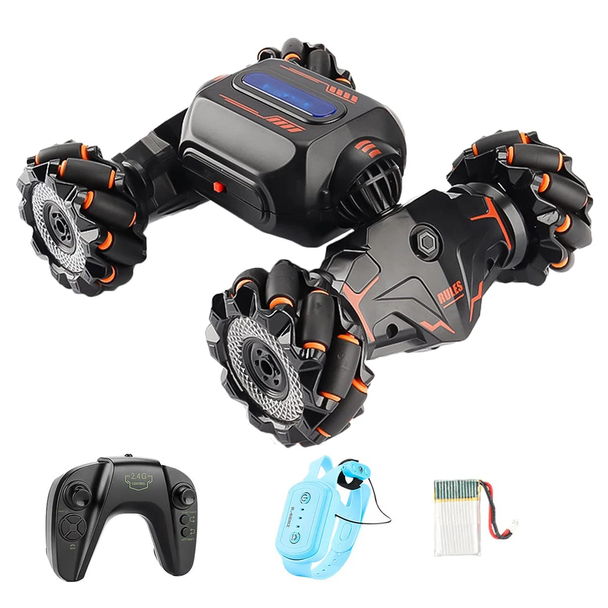 2.4G RC Stunt Car 360° Rotation Twisting Car 4WD Climbing Stunt Car For Kids 2 2.4G RC Stunt Car 360° Rotation Twisting Car 4WD Climbing Stunt Car For Kids - Image 2