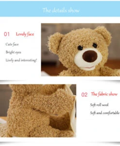 Adorable Peek-A-Boo Teddy Bear Animated Stuffed Animal Toys For Toddler -Sun Baby Sales Store Peek A BooTeddyBear 1