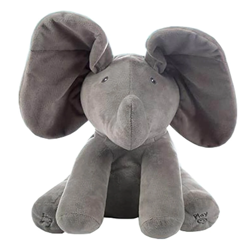 Baby Animated Singing Elephant Flappy Plush Toy Elephant With Flapping Ears 4 Baby Animated Singing Elephant Flappy Plush Toy Elephant With Flapping Ears - Image 4