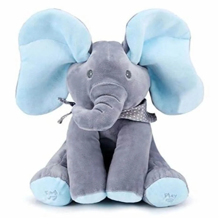 Baby Animated Singing Elephant Flappy Plush Toy Elephant With Flapping Ears 2 Baby Animated Singing Elephant Flappy Plush Toy Elephant With Flapping Ears - Image 2