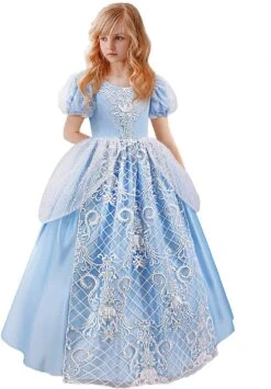 Princess Dressing Up Costume Girl Party Outfit Halloween Birthday Cosplay Dresses