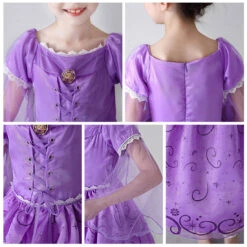 Girl Sofia Princess Dress Up Cosplay Costume Halloween Christmas Suit 12 Girl Sofia Princess Dress Up Cosplay Costume Halloween Christmas Suit -Sun Baby Sales Store Princessdress 9