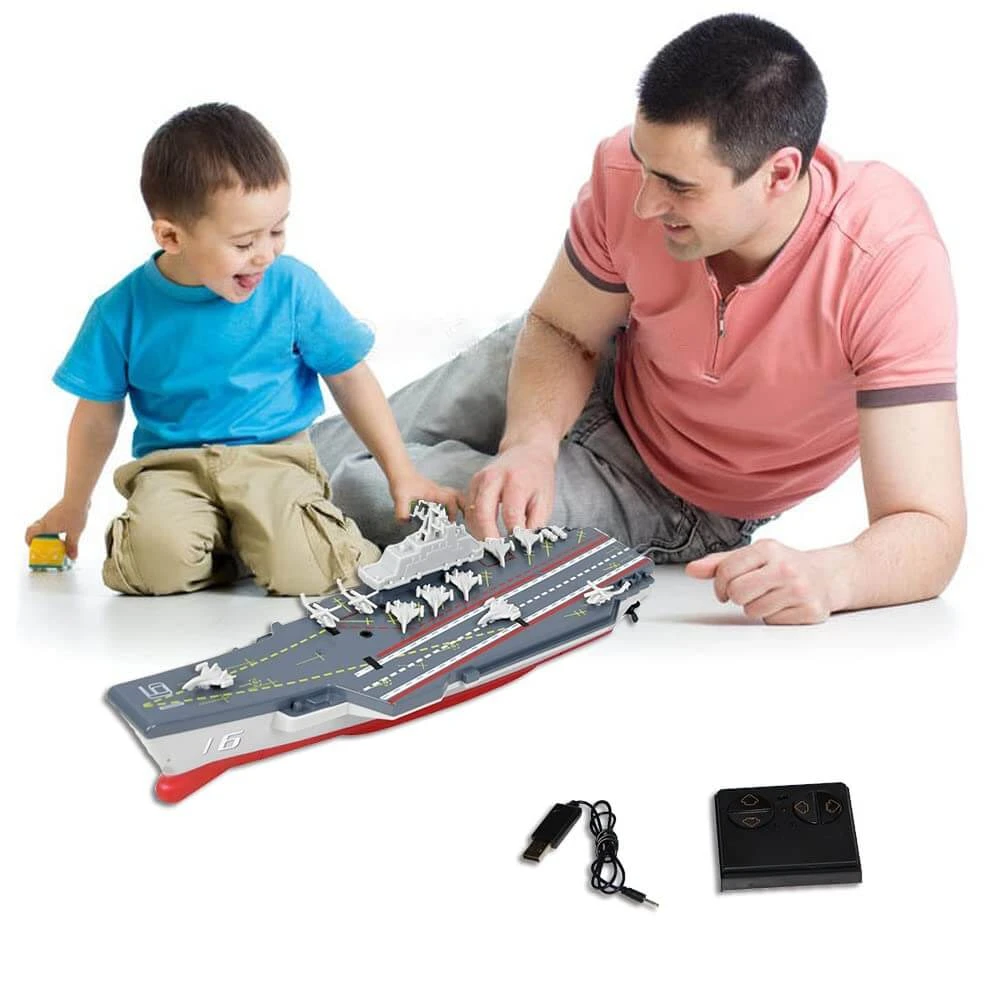 RC Aircraft Carrier Remote Control Battleship Model Warship Cruiser Electric Waterproof Boat Toy Gift 8 RC Aircraft Carrier Remote Control Battleship Model Warship Cruiser Electric Waterproof Boat Toy Gift - Image 8