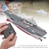 RC Aircraft Carrier Remote Control Battleship Model Warship Cruiser Electric Waterproof Boat Toy Gift