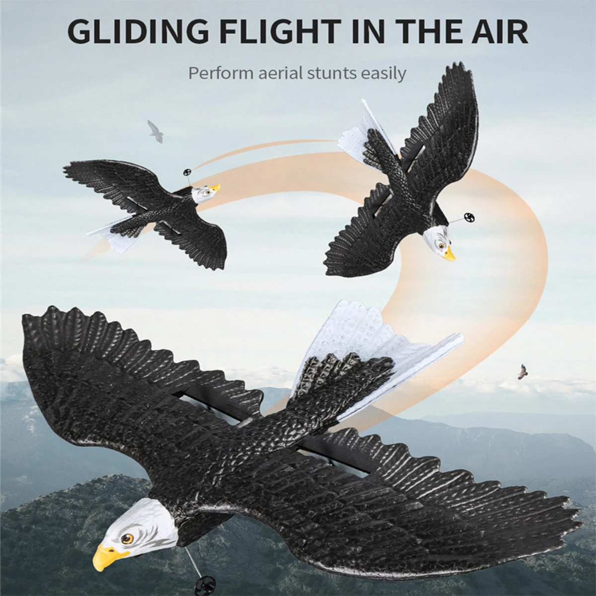 2.4Ghz RC Airplane Remote Control Eagle Wingspan Eagle Bionic Aircraft RC Glider 3 2.4Ghz RC Airplane Remote Control Eagle Wingspan Eagle Bionic Aircraft RC Glider - Image 3