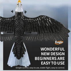 2.4Ghz RC Airplane Remote Control Eagle Wingspan Eagle Bionic Aircraft RC Glider 17 2.4Ghz RC Airplane Remote Control Eagle Wingspan Eagle Bionic Aircraft RC Glider -Sun Baby Sales Store RC Airplane with Eagle Style 2