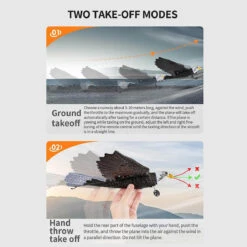 2.4Ghz RC Airplane Remote Control Eagle Wingspan Eagle Bionic Aircraft RC Glider 20 2.4Ghz RC Airplane Remote Control Eagle Wingspan Eagle Bionic Aircraft RC Glider -Sun Baby Sales Store RC Airplane with Eagle Style 7