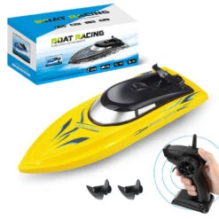 Remote Control Boat 2.4G High Speed Twin Screw RC Boats For Kids -Sun Baby Sales Store RC Boat Remote Control Ship 1