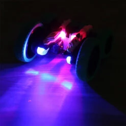 4WD RC Car Spin Stunt Car 360 Degree Rotating Remote Control Car Double Sided Flips Vehicles -Sun Baby Sales Store RC Drift Stunt Car 13