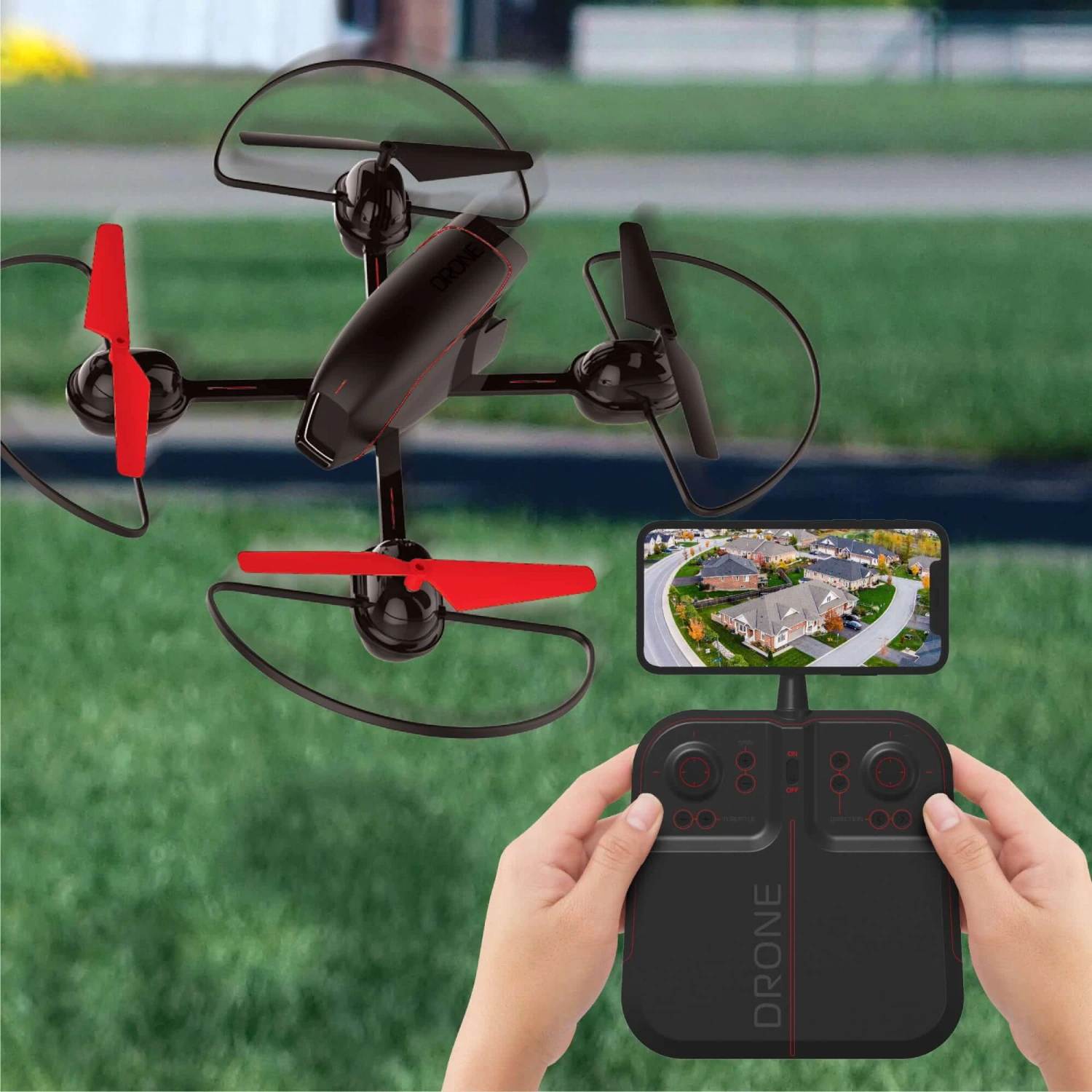 RC Drone With Streaming Camera 10" Mach X Auto-Orientation Camera Drone Remote Control Quadcopter 8 RC Drone With Streaming Camera 10" Mach X Auto-Orientation Camera Drone Remote Control Quadcopter - Image 8