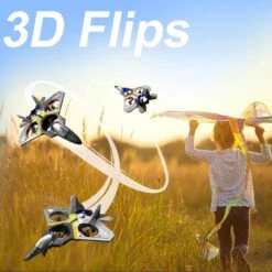 Kids RC Airplane Drone 2.4G Remote Control Aircraft With Gravity Sensing Stunt Spin Jet 14 Kids RC Airplane Drone 2.4G Remote Control Aircraft With Gravity Sensing Stunt Spin Jet -Sun Baby Sales Store RC Plane 4