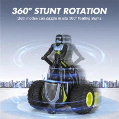 2.4GHz RC Motorcycle 2in1 RC Stunt Car Remote Control 360 Degree Rotation Drift Motorcycle 14 2.4GHz RC Motorcycle 2in1 RC Stunt Car Remote Control 360 Degree Rotation Drift Motorcycle -Sun Baby Sales Store RC Stunt Motorcycle 2