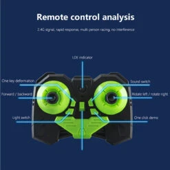 2.4GHz RC Motorcycle 2in1 RC Stunt Car Remote Control 360 Degree Rotation Drift Motorcycle 19 2.4GHz RC Motorcycle 2in1 RC Stunt Car Remote Control 360 Degree Rotation Drift Motorcycle -Sun Baby Sales Store RC Stunt Motorcycle 7