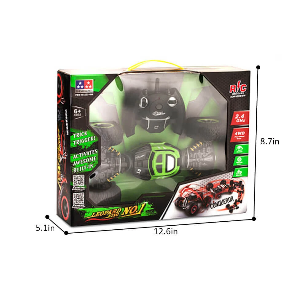 RC Twist Rock Crawler Car 4WD Transform 15 Km/h All Terrains Remote Control Toy Stunt Cars 13 RC Twist Rock Crawler Car 4WD Transform 15 Km/h All Terrains Remote Control Toy Stunt Cars - Image 13