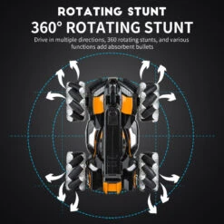 RC Water Bomb Car 360 Rotate Remote Control Stunt Tank Car With Light And Music 9 RC Water Bomb Car 360 Rotate Remote Control Stunt Tank Car With Light And Music -Sun Baby Sales Store RC Water Bomb Car 1