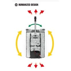 2.4G RC Stainless Steel Tank DIY Assembly Remote Control Panzer With Rotating Turret 19 2.4G RC Stainless Steel Tank DIY Assembly Remote Control Panzer With Rotating Turret -Sun Baby Sales Store RCDIYMetalTank 8