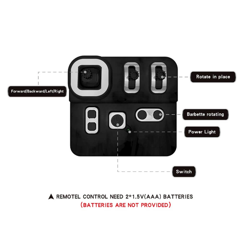 2.4G RC Stainless Steel Tank DIY Assembly Remote Control Panzer With Rotating Turret 9 2.4G RC Stainless Steel Tank DIY Assembly Remote Control Panzer With Rotating Turret - Image 9