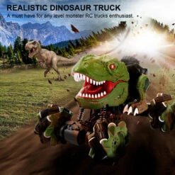 Remote Control Dinosaur Car Rechargeable T-Rex RC Car 360° Stunt Car With Music And Lights 14 Remote Control Dinosaur Car Rechargeable T-Rex RC Car 360° Stunt Car With Music And Lights -Sun Baby Sales Store RCDinosaurCar 3 18f57554 e81b 40e3 a5e0 bedb87a04a69