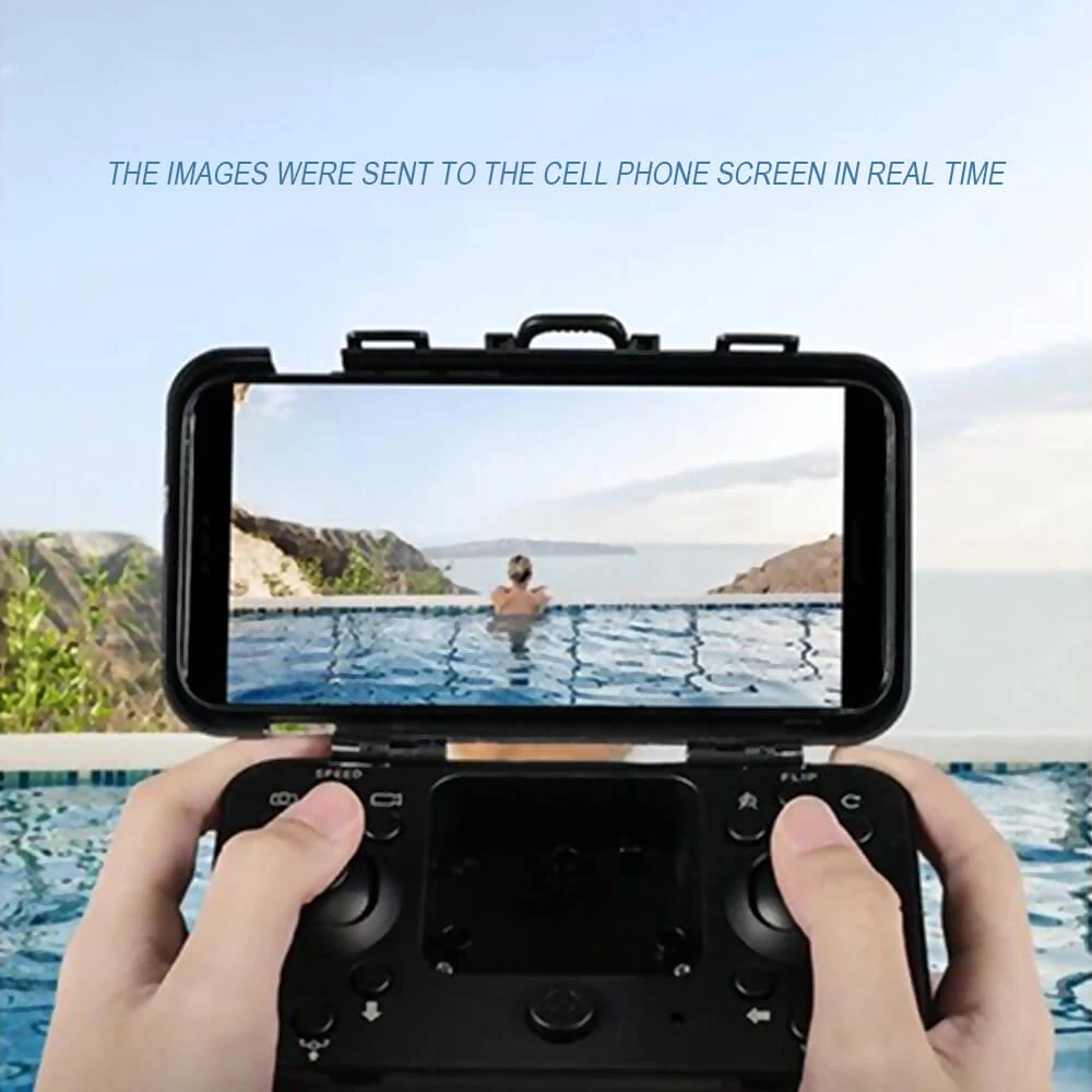 Foldable RC Drone With Camera 720P HD Mini Camera Drone Quadcopter For Kids 9 Foldable RC Drone With Camera 720P HD Mini Camera Drone Quadcopter For Kids - Image 9