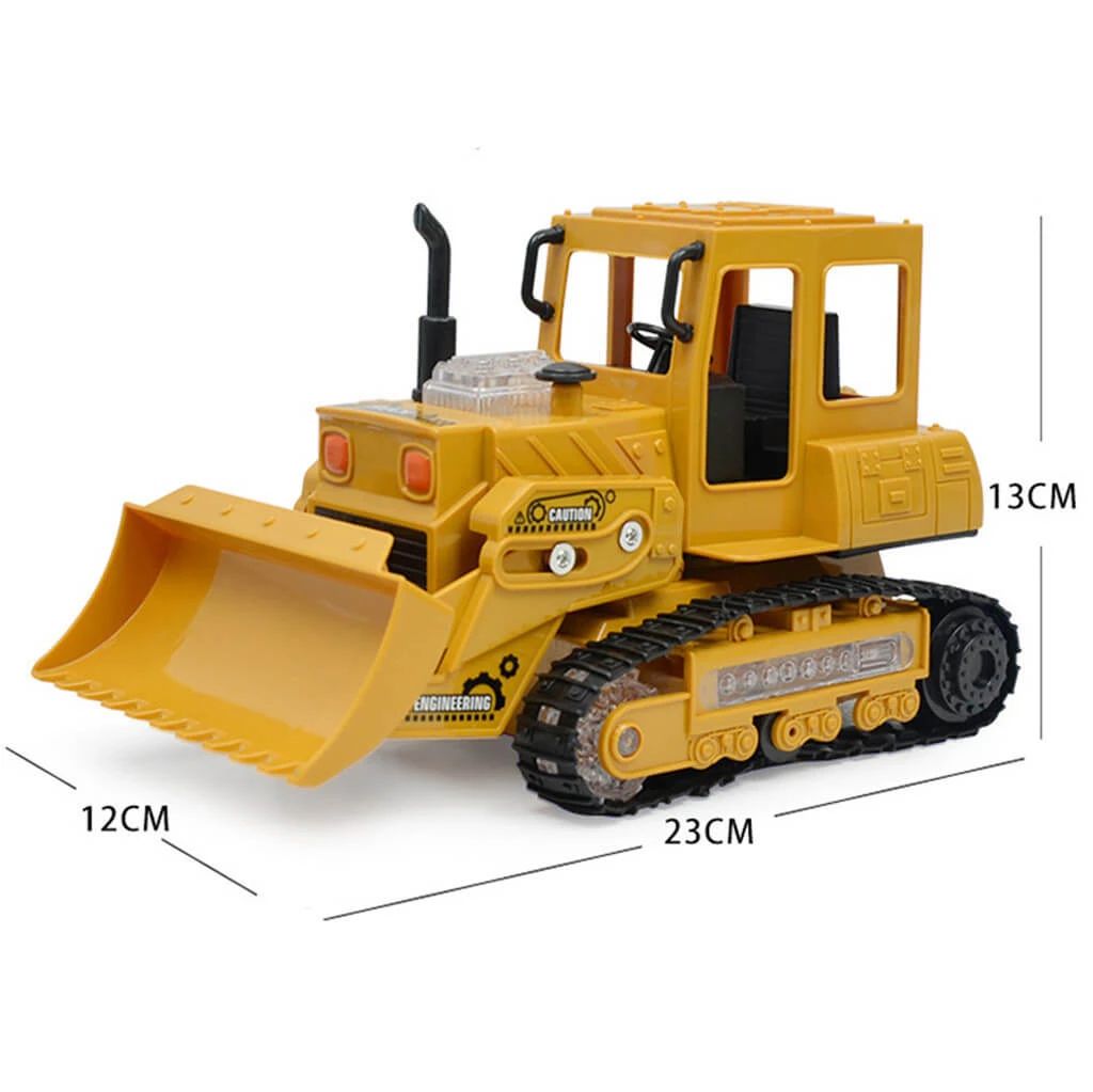 1:24 4CH RC Engineering Car Full Function Excavator Bulldozer Tractor Dump Truck Construction Vehicle 8 1:24 4CH RC Engineering Car Full Function Excavator Bulldozer Tractor Dump Truck Construction Vehicle - Image 8
