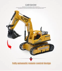 1:24 4CH RC Engineering Car Full Function Excavator Bulldozer Tractor Dump Truck Construction Vehicle 16 1:24 4CH RC Engineering Car Full Function Excavator Bulldozer Tractor Dump Truck Construction Vehicle -Sun Baby Sales Store RCEngineeringCar 7