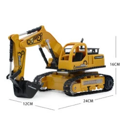 1:24 4CH RC Engineering Car Full Function Excavator Bulldozer Tractor Dump Truck Construction Vehicle 17 1:24 4CH RC Engineering Car Full Function Excavator Bulldozer Tractor Dump Truck Construction Vehicle -Sun Baby Sales Store RCEngineeringCar 8