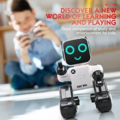 Kids Smart RC Robot Toy With Touch & Sound Control Intelligent Programmable Robot -Sun Baby Sales Store RCRobotCoinBankToy 4