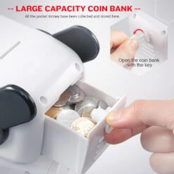 Kids Smart RC Robot Toy With Touch & Sound Control Intelligent Programmable Robot -Sun Baby Sales Store RCRobotCoinBankToy 6