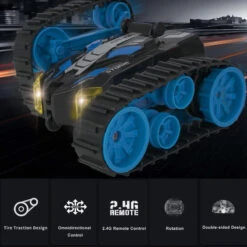 High Speed RC Tank 2.4G Remote Control Tank Flashing 3D Flip Stunt 360 Degree 16 High Speed RC Tank 2.4G Remote Control Tank Flashing 3D Flip Stunt 360 Degree -Sun Baby Sales Store RCTank 2