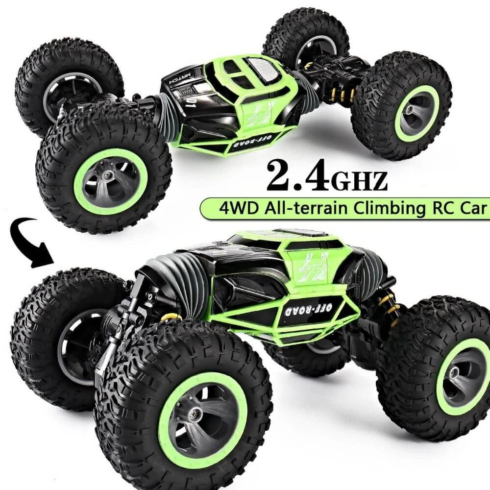 RC Twist Rock Crawler Car 4WD Transform 15 Km/h All Terrains Remote Control Toy Stunt Cars 2 RC Twist Rock Crawler Car 4WD Transform 15 Km/h All Terrains Remote Control Toy Stunt Cars - Image 2