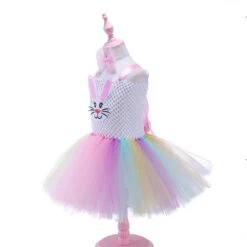 Kids Cute Rabbit Tutu Dress With Ears Headband Bow Ties Tail Set Bunny Costume 9 Kids Cute Rabbit Tutu Dress With Ears Headband Bow Ties Tail Set Bunny Costume -Sun Baby Sales Store Rabbit Bunny Princess Dress 5