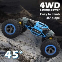RC Twist Rock Crawler Car 4WD Transform 15 Km/h All Terrains Remote Control Toy Stunt Cars 19 RC Twist Rock Crawler Car 4WD Transform 15 Km/h All Terrains Remote Control Toy Stunt Cars -Sun Baby Sales Store Rc Rock Crawler 4