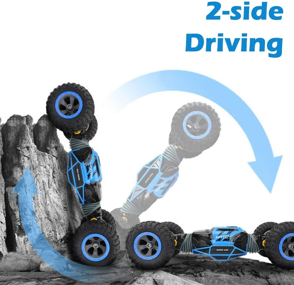 RC Twist Rock Crawler Car 4WD Transform 15 Km/h All Terrains Remote Control Toy Stunt Cars 8 RC Twist Rock Crawler Car 4WD Transform 15 Km/h All Terrains Remote Control Toy Stunt Cars - Image 8