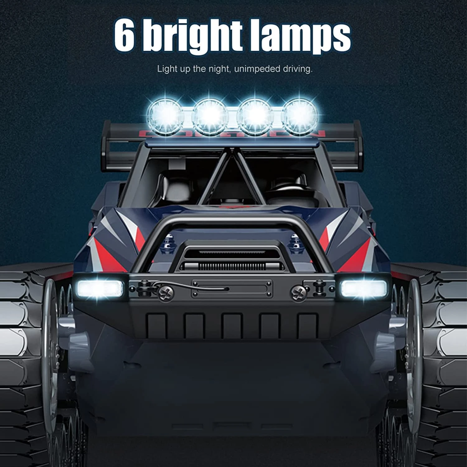 4WD RC Tank 360° Rotation Spray Tank Alloy 2.4G Remote Control Crawler Tank 10 4WD RC Tank 360° Rotation Spray Tank Alloy 2.4G Remote Control Crawler Tank - Image 10