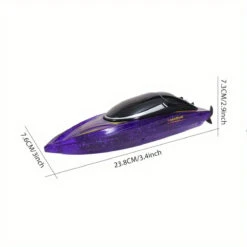 2.4G Remote Control Boat RC Electronic Racing Boat Whole Body Waterproof With LED Light 15 2.4G Remote Control Boat RC Electronic Racing Boat Whole Body Waterproof With LED Light -Sun Baby Sales Store Remote Control Boat RC Electronic Racing Boat 1