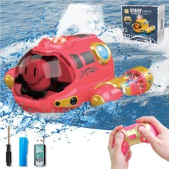 2.4GHz Remote Control Boat Spray Boat Twin Propeller Speedboat Waterproof Boat -Sun Baby Sales Store Remote Control Boat 16