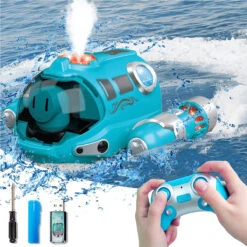 2.4GHz Remote Control Boat Spray Boat Twin Propeller Speedboat Waterproof Boat -Sun Baby Sales Store Remote Control Boat 17